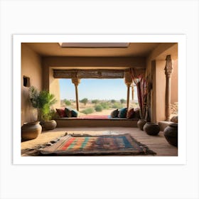 Room In The Desert 3 Art Print