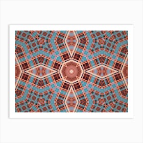 Pattern And Texture From Lines 3 Art Print