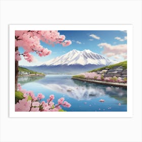 Cherry Blossoms 1 Art Print