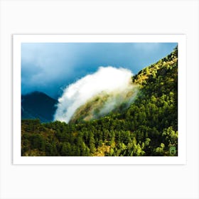 Clouds In The Mountains 20201004 129ppub Art Print