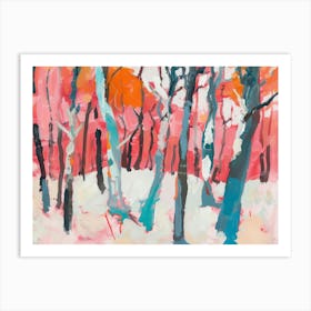 Winter Forest 1 Art Print