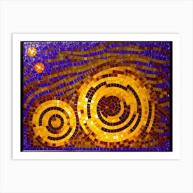 Mosaic Art 2 Art Print