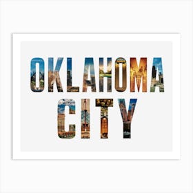 Oklahoma City Art Print