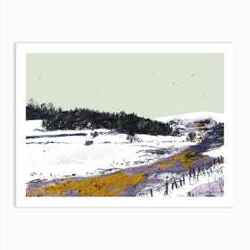 Scottish Landscape Art Print