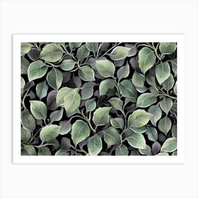 Eucalyptus Leaves 1 Art Print