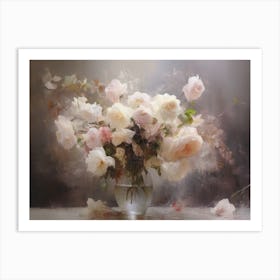 Still Life Flower Painting Art Print