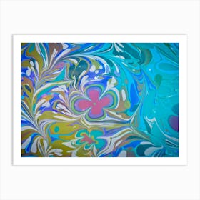 Abstract Painting 17 Art Print