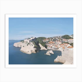 Dubrovnik View Art Print
