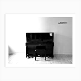 Studio Piano Art Print