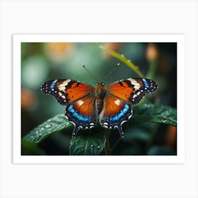 Butterfly Hd Wallpaper Art Print