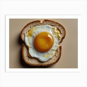 Egg On Toast 1 Art Print