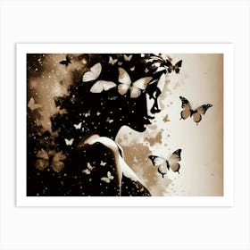 Butterfly Wings 7 Art Print