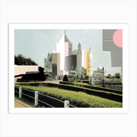 The Abstract House Dream Oder Sowas · Castle Two Art Print