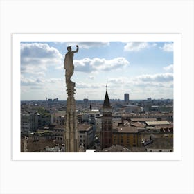 Guardian Of Milan Art Print