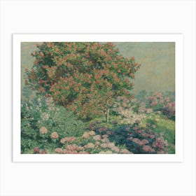 Garden By Claude Monet 1 Art Print