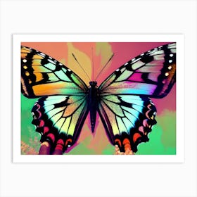 Rainbow Butterfly 19 Art Print