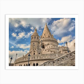 Fisherman Bastion 1 Art Print