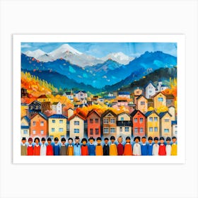 Village Art Print