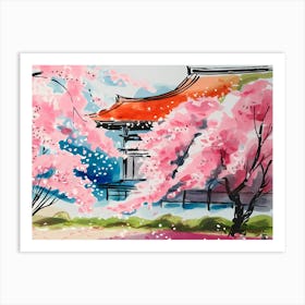 Sakura Blossom 2 Art Print