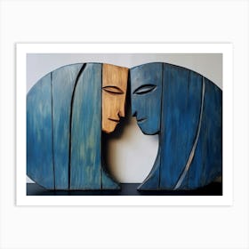 Two Women In Love Art Print