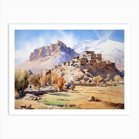 Gompa 1 Art Print