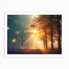 Fairy Forest Art Print