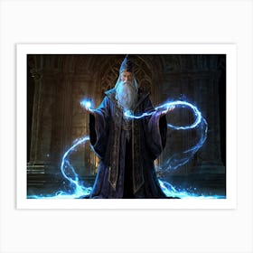 Wizard Of Harry Potter 1 Art Print