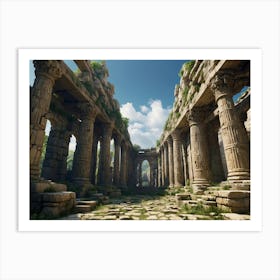 Ancient Ruins 2 Art Print