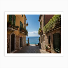 Street In Italy Art Print