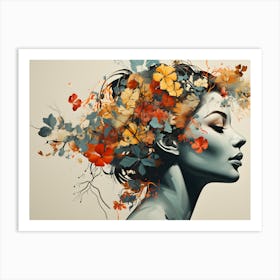 Vintage Gaze Art Print