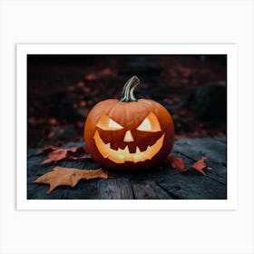 Halloween Pumpkin 1 Art Print