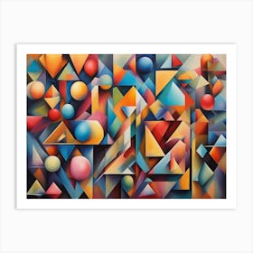 Abstract Painting 3 Art Print