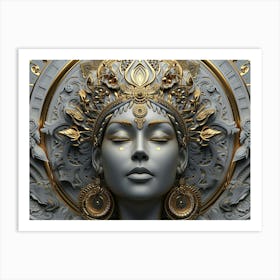 Goddess Of Love 1 Art Print