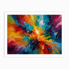 Abstract Painting 161 Art Print