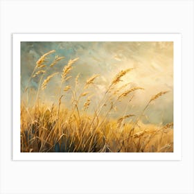 Wheat Field 2 Art Print