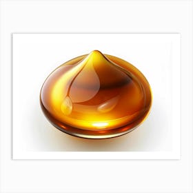 Droplet Of Honey Art Print