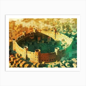 Castle In The Sky 1 Art Print