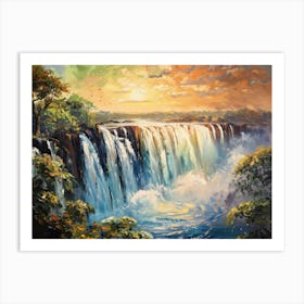 Victoria Falls 1 Art Print