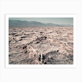 Landscapes Raw 9 Death Valley (USA) Art Print