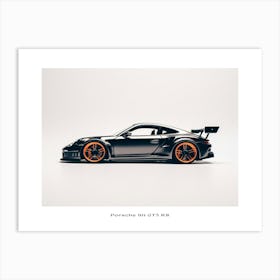 Toy Car Porsche 911 Gt3 Rs Black Poster Art Print