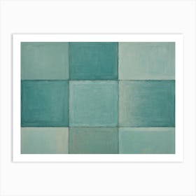 Squares 3 Art Print