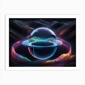 Saturn Art Print