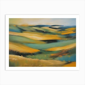 Landscape Painting 1 Art Print