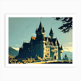 Castle In The Sky 28 Art Print