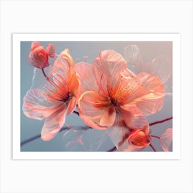 Cherry Blossoms 5 Art Print