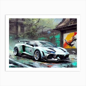 Lamborghini 224 Art Print