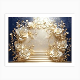 3d High Decoration Art Print