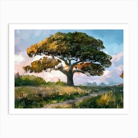 Landscape Painting 51 Art Print