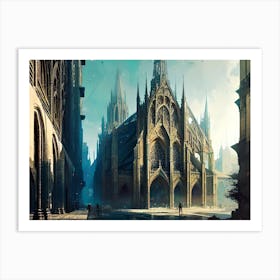 City In The Sky 10 Art Print