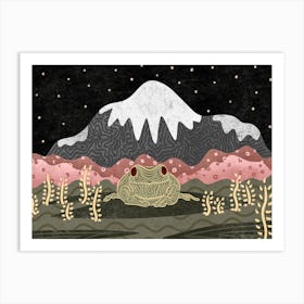 Psychedelic Toad Art Print